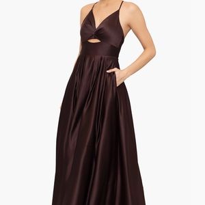 Betsy &Adam satin dress, with tags, size 0